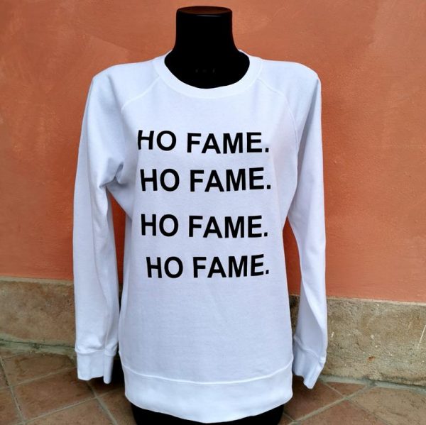 FELPA UNISEX "HO FAME"