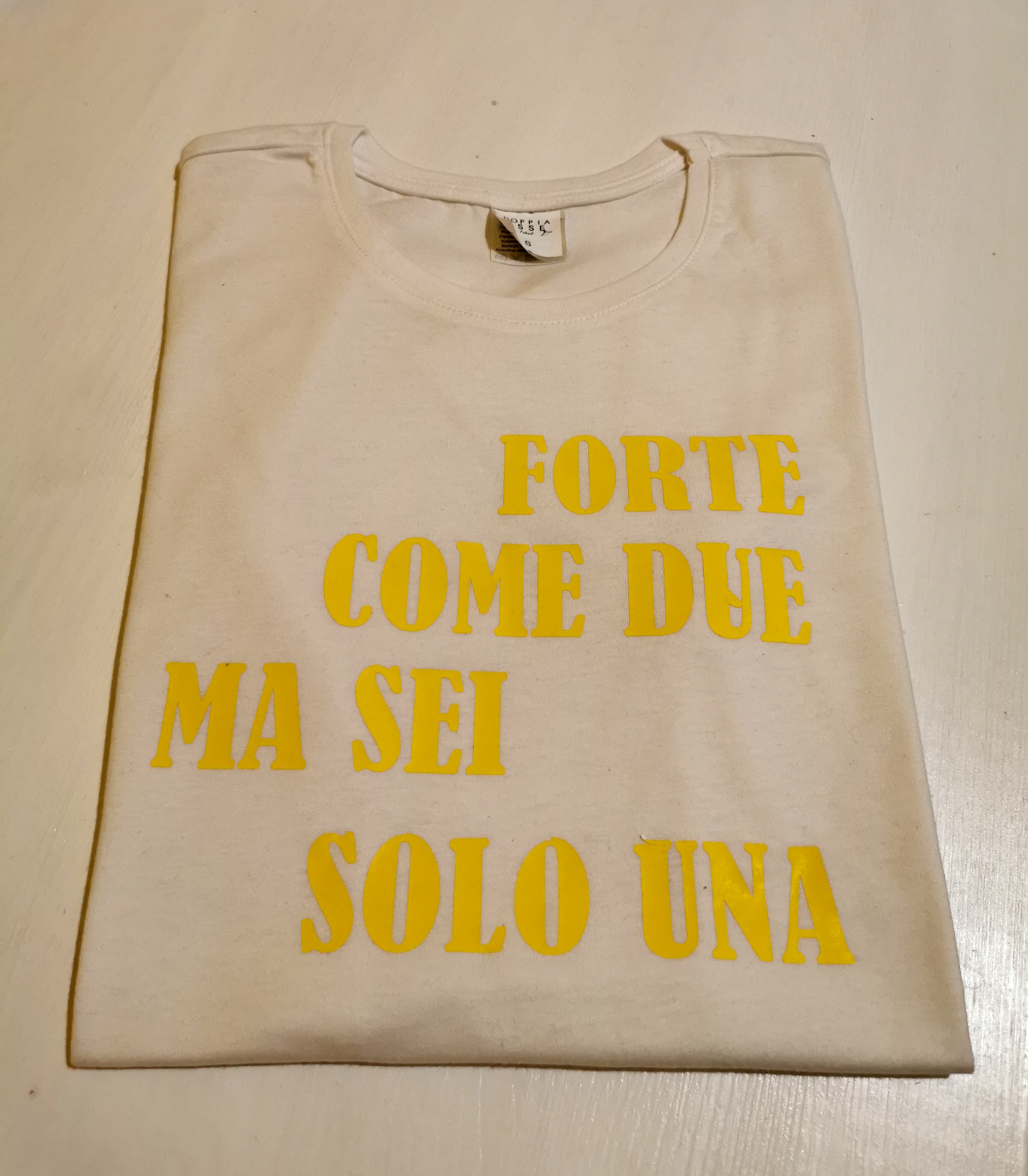 FORTE COME DUE ma sei solo una - immagine 3
