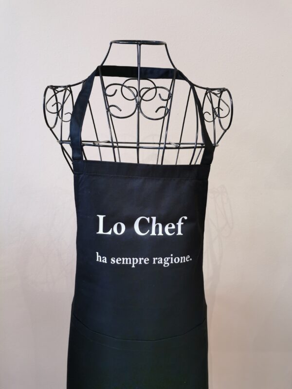 Grembiule da cucina "Lo Chef" - immagine 3