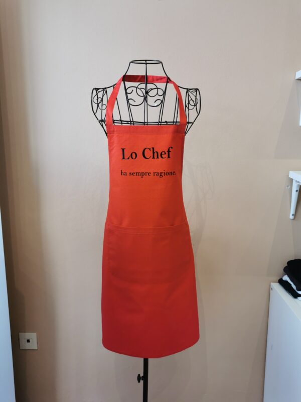 Grembiule da cucina "Lo Chef" - immagine 2
