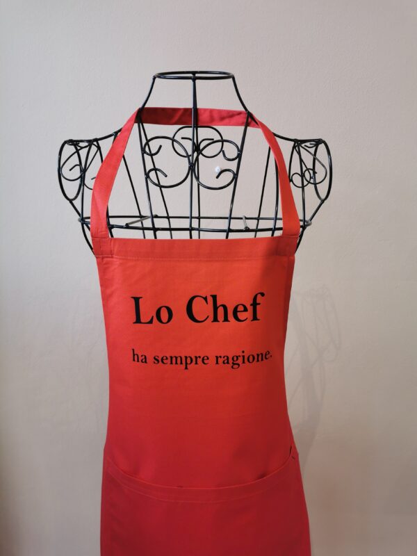 Grembiule da cucina "Lo Chef"