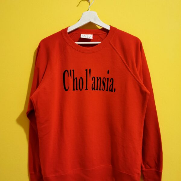 FELPA UNISEX "C'HO L'ANSIA" - immagine 4