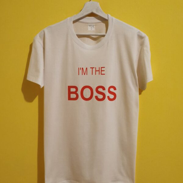 TSHIRT PAPà-FIGLIO/A "THE BOSS" - immagine 2