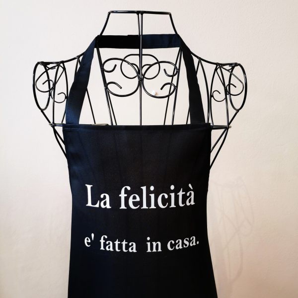Grembiule da cucina "La felicità"