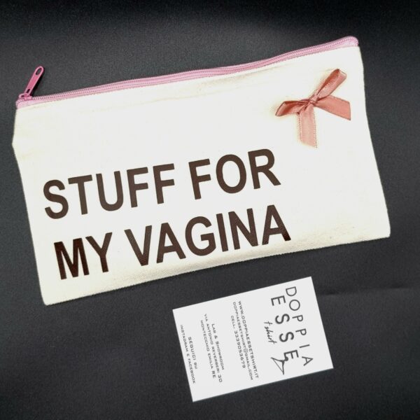 POCHETTE "STUFF FROM MY VAGINA"