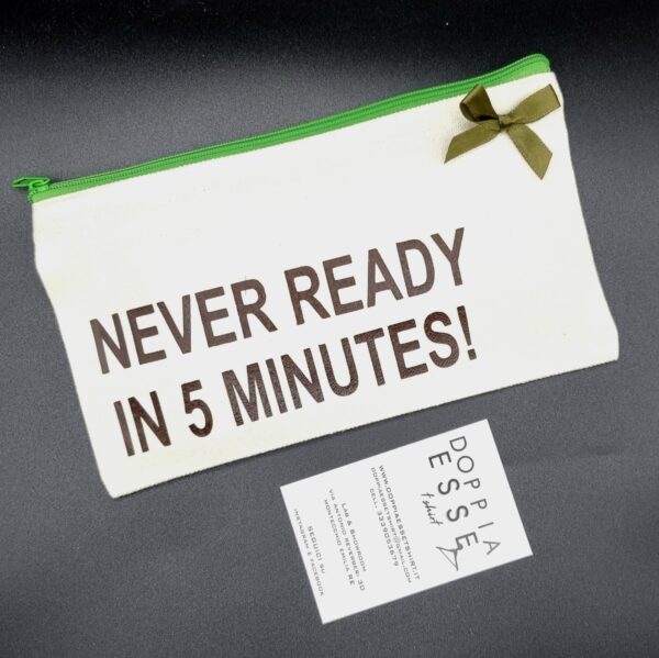 POCHETTE "NEVER READY"