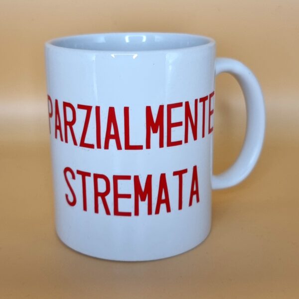 TAZZA "PARZIALMENTE STREMATA"