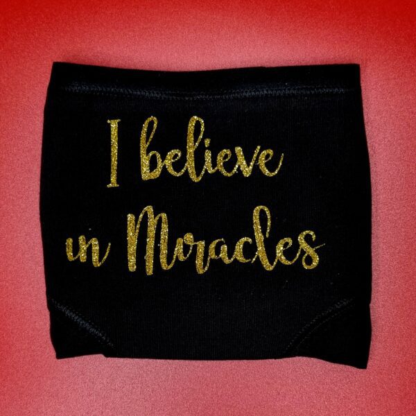 SLIP DONNA "I BELIEVE IN MIRACLES"
