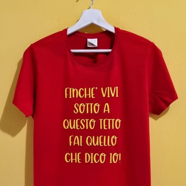 FINCHE' VIVI SOTTO A QUESTO TETTO...