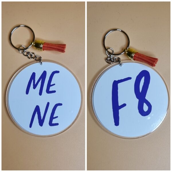 PORTACHIAVI "ME NE F8"