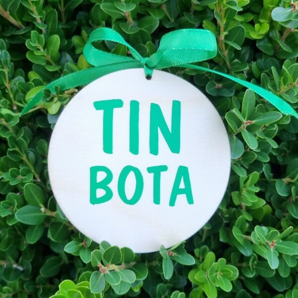 ADDOBBO NATALIZIO IN LEGNO "TIN BOTA"