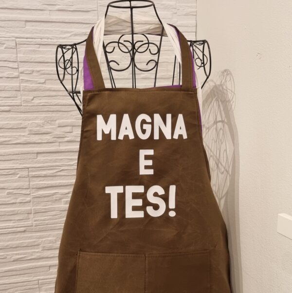 GREMBIULE da cucina "MAGNA E TES"