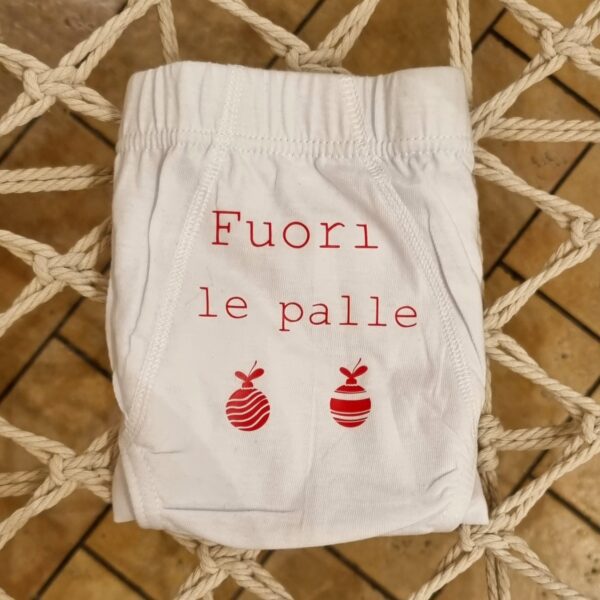 SLIP UOMO "FUORI LE PALLE"