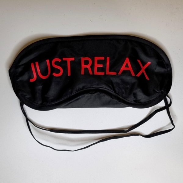 Mascherina per dormire "JUST RELAX"