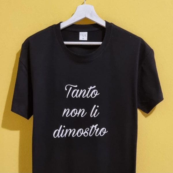 TANTO NON LI DIMOSTRO