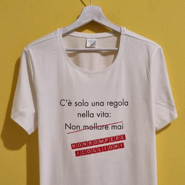 C'è UNA SOLA REGOLA NELLA VITA