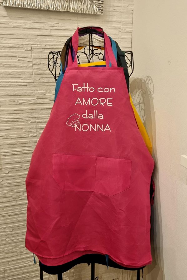 GREMBIULE FATTO CON AMORE DALLA NONNA - immagine 2