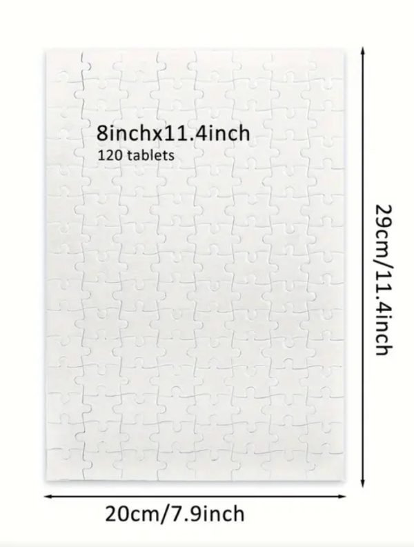 PUZZLE RETTANGOLARE (formato A4) 120 pezzi - immagine 3