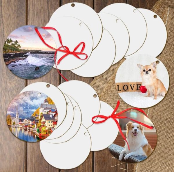ADDOBBO ALBERO DI NATALE PERSONALIZZABILE CON IMMAGINE
