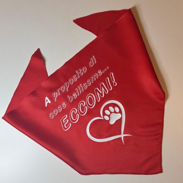 Bandana per i cani ECCOMI