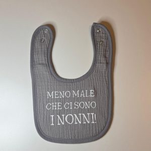 Bavaglino MENO MALE CHE CI SONO I NONNI