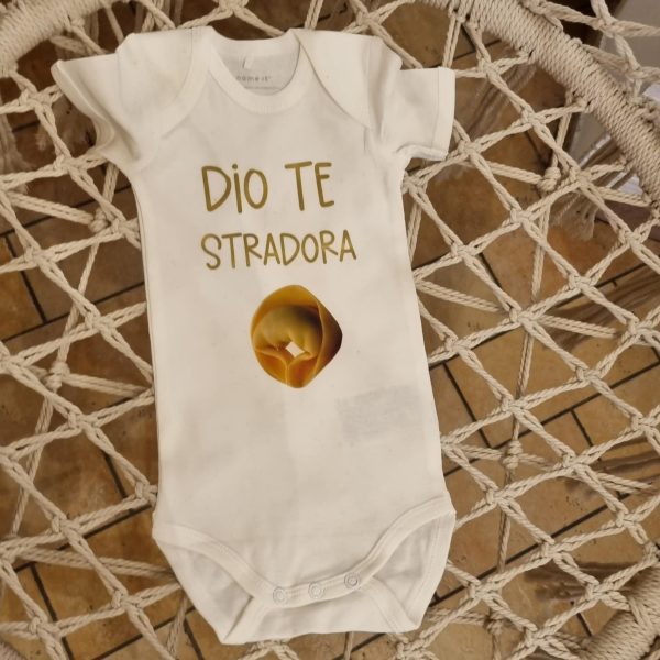 BODY NEONATO "DIO TE STRADORA"
