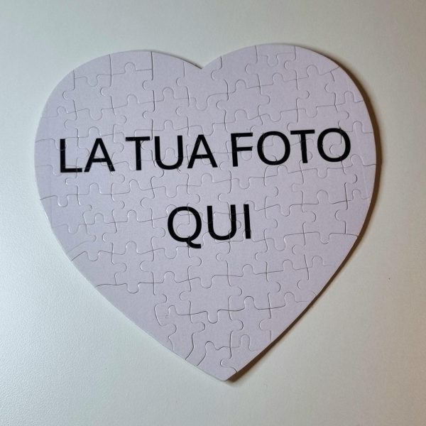 PUZZLE A FORMA DI CUORE
