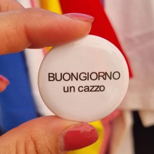 Spilla BUONGIORNO UN CAZZO