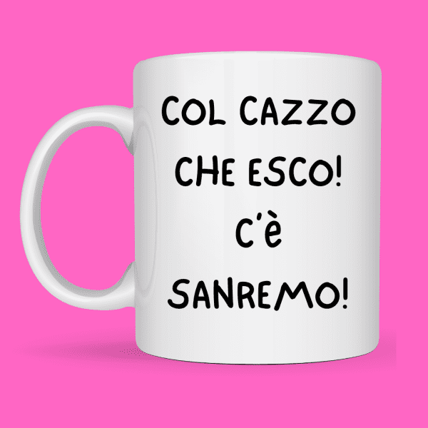 TAZZA C'E' SANREMO!