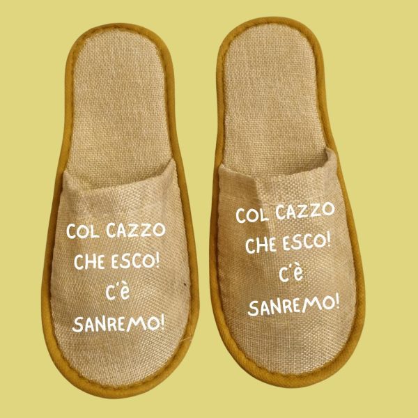 CIABATTE "COL CAZZO CHE ESCO! C'è SANREMO!"