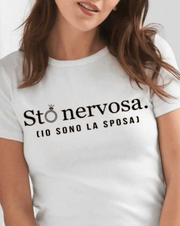 STO NERVOSA. IO SONO LA SPOSA