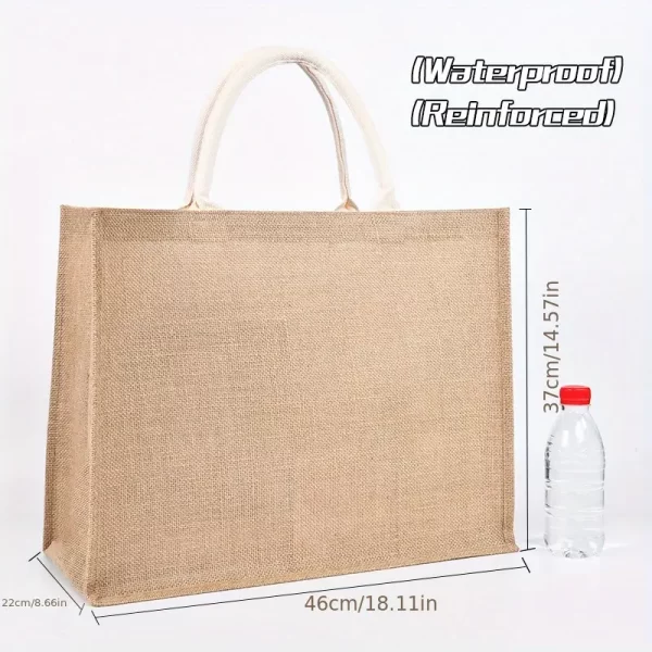 BORSA IN IUTA MAXI personalizzabile - immagine 5
